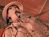 Lena Kelly Takes A Fucking In A Horse Stable!