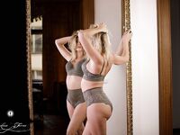 Angelina Torres In And Hanging Out Of Her High End Lingerie!