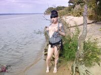 Kelly Clare Nude At The Beach At Night!