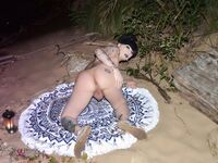 Kelly Clare Nude At The Beach At Night!