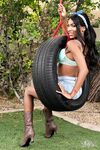 Natassia Dreams Takes A Fucking On A Tire Swing From Riley Mitchel!