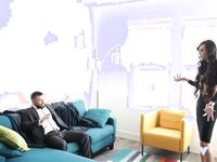 Venus Lux Welcomes Her Man Home with a Good Suck and Fuck Hello!