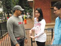 Yasmin Rios Gets Picked Up And Fucked!