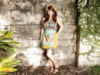 Bailey Jay Topless In The Backyard!