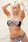 Kimber James Just Flashing A Tit In Her New Bikini!