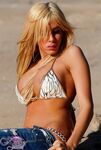 Kimber James In The Desert Taking Her Jeans Off To Show Us Her Bikini!