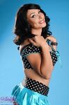 Vaniity Posing In Her Pinup Style Lingerie!