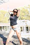 Ashley George Public Flashing In Central Park!