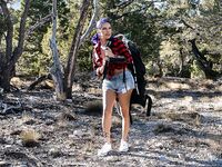 TS Foxxy Goes Camping And Takes His Cock Up Her Butt Hole Bareback!