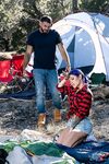 TS Foxxy Goes Camping And Takes His Cock Up Her Butt Hole Bareback!