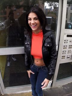 Bonnie Rotten Getting Slutty On A Stairwell And Then A Balcony!