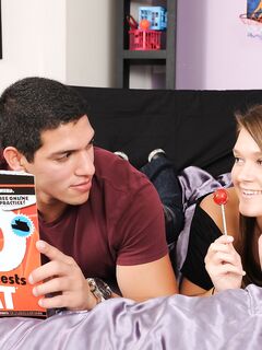 Abby Cross Puts Down The Books To Get Ger Fuck On!