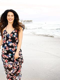 Eva Lovia Flashes Us Her Pussy While At The Beach!