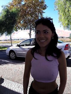 Ava Dalush Picks Up A Random Cock At A Car Wash!