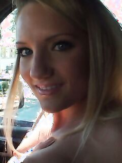 Cali Carter With A P.O.V. Pictures Of Her Having Sex In A Car!