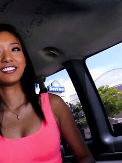 Alina Li Screen Caps From Her Ride On The Bang Bus!