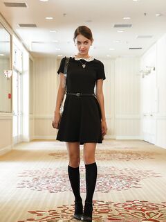 Uma Jolie At A Fancy Hotel Flashing Us!