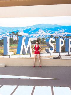 Wendy Patton Heads To Palm Springs To Show Off!