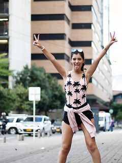 Kate Maze Skating At Colombia!