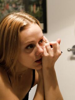 Helen Bergstrom In Her Old School Lingerie!