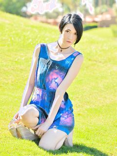 Ivy All Spread Out While Outside!