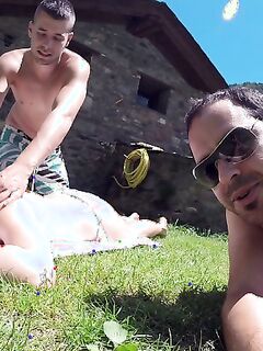 Dacota Rock Takes On Two Cocks While On Holiday!