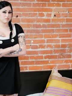 Ophelia Rain Spread In Her Lingerie For An Ass Fucking!