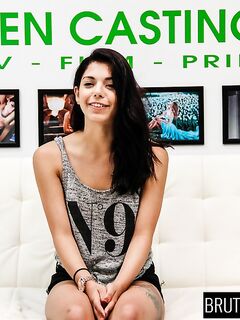Gina Valentina Brutal Casting Sex Pictures!