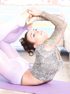 Felicity Feline Love Yoga Almost As Much As Anal Sex!