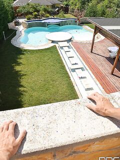 Susy Gala Starts Off The Sex While In A String Bikini!