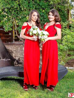 Ashly Anderson Threesome Sex Pictures At A Wedding!