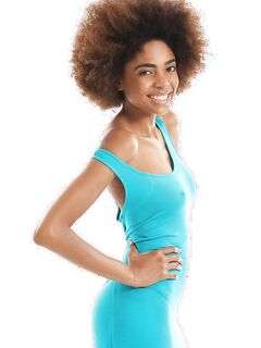 Luna Corazon Slides Out Of Her Dress!