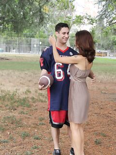 Eva Long Fucking A Hung College Jock!