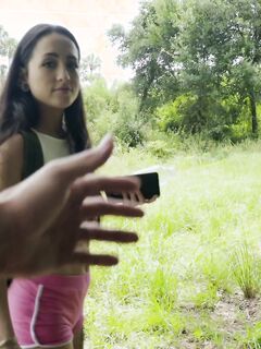 Mi Ha Doan Sucking And Fucking In The Woods!