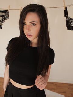 Whitney Wright Hanging Up Her Lingerie And Teasing A Guy!