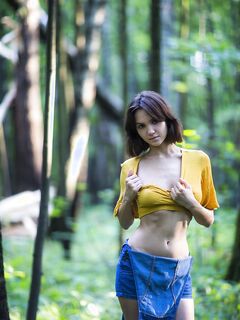 Lara Maiser Nude In The Woods!