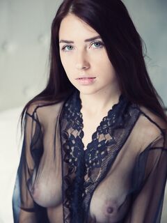 Niemira In Sheer Lingerie And Then Nude!