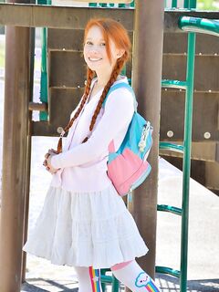 Dolly Little At The Park With No Panties On!