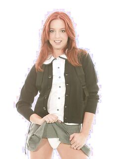 Riley Shy Strips Off Her Cute White Thong!