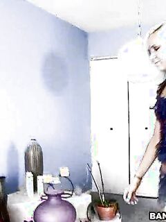 Kacey Jordan Gets A Big Mouthful!