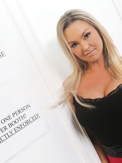 Abbey Brooks Gets Down With A BBC At A Glory Hole!