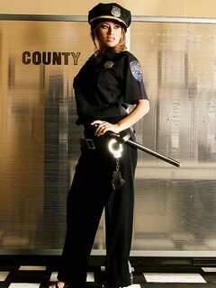 Lisa A Daniels Makes One Sexy Cop!