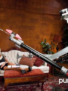 Puma Swede Tries Out The Fucking Machine!