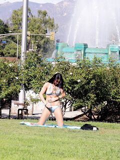 Jackie Daniels Gets Caught Flashing In The Park!