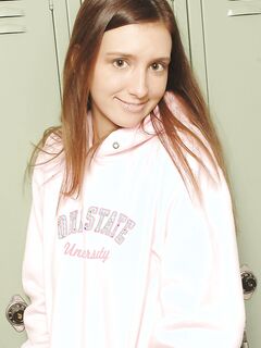 Katie Jordan Slips Out Of Her Tiny Thong Panties!