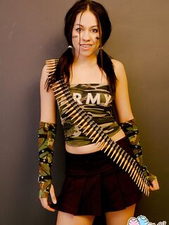Cindy Cupcakes Is One Sexy Army Brat!