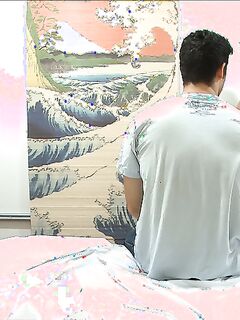 Evelyn Lin Shows Us A Real Tug Job!