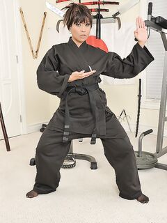 Max Mikita The Master Sensei Makes Him Lick and Fuck Her Ass!