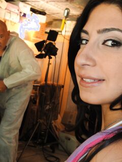 Allie Jordan Has Sex While On The Floor Of A Garage!