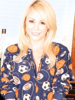 Monique Alexander Slips Out Of Her One Piece Pajamas!